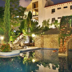 Отель Xbalamque and Spa Мексика, Канкун - отзывы, цены и фото номеров - забронировать отель Xbalamque and Spa онлайн открытый бассейн