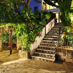 Отель Xbalamque and Spa Мексика, Канкун - отзывы, цены и фото номеров - забронировать отель Xbalamque and Spa онлайн собственный двор