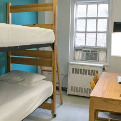 Отель West Side YMCA Номер с общей ванной комнатой с различными типами кроватей (общая ванная комната) фото 2