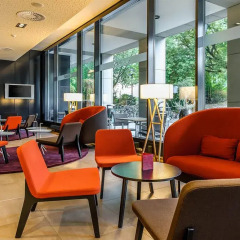 Отель Novotel Berlin Mitte интерьер отеля