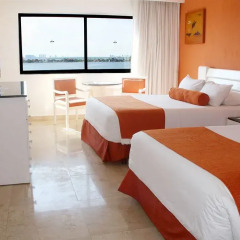 Отель Flamingo Cancun Resort комната для гостей фото 8