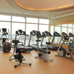 Отель Corniche Al Buhaira Hotel ОАЭ, Шарджа - отзывы, цены и фото номеров - забронировать отель Corniche Al Buhaira Hotel онлайн фитнесс-зал фото 3