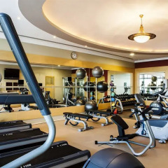 Отель Corniche Al Buhaira Hotel ОАЭ, Шарджа - отзывы, цены и фото номеров - забронировать отель Corniche Al Buhaira Hotel онлайн фитнесс-зал