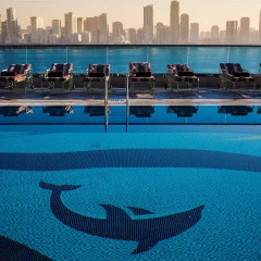 Отель Corniche Al Buhaira Hotel ОАЭ, Шарджа - отзывы, цены и фото номеров - забронировать отель Corniche Al Buhaira Hotel онлайн бассейн фото 2