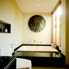 Отель The Kiri Villas Resort ванная фото 9