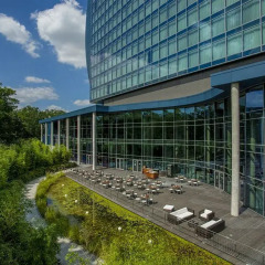 Radisson Blu Hotel, Frankfurt вид на фасад фото 3