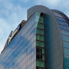 Radisson Blu Hotel, Frankfurt вид на фасад фото 4