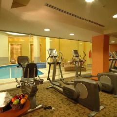 Отель Embassy Suites Mexico City Reforma Мехико фитнесс-зал фото 2