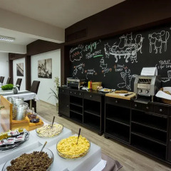 Hotel Kampa Garden место для завтрака фото 4
