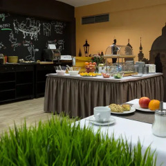 Hotel Kampa Garden место для завтрака фото 2