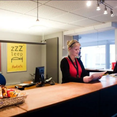 Zleep Hotel Aalborg Алборг интерьер отеля