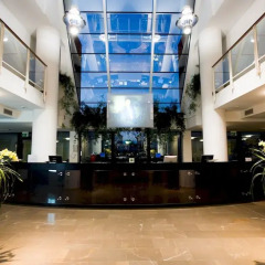 Отель Airporthotel Verona Congress & Relax ресепшен