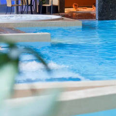 Отель Jurmala Spa водопад у бассейна фото 2