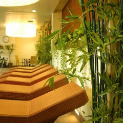 Отель Jurmala Spa водопад у бассейна