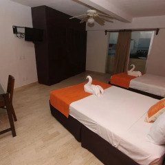 Отель Calypso Hotel Cancun Мексика, Канкун - отзывы, цены и фото номеров - забронировать отель Calypso Hotel Cancun онлайн комната для гостей фото 8