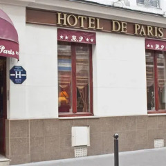 Отель De Paris Montmartre Париж вид на фасад фото 4