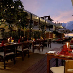 Отель La Flora Resort Patong столовая на открытом воздухе фото 3