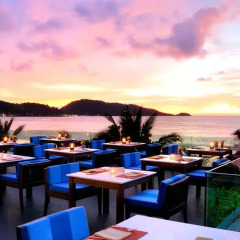 Отель La Flora Resort Patong столовая на открытом воздухе фото 2