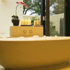 Отель Lion Sands Ivory Lodge Южная Африка, Национальный парк Крюгера - отзывы, цены и фото номеров - забронировать отель Lion Sands Ivory Lodge онлайн ванная