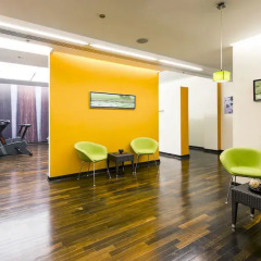 Отель Meliá Düsseldorf фитнесс-зал