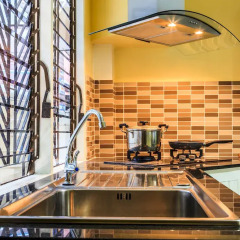 Отель Eriksson Guesthouse кухня в номере фото 6