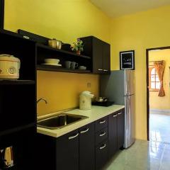 Отель Eriksson Guesthouse кухня в номере фото 4