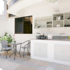 Отель Eriksson Guesthouse кухня в номере фото 5