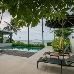Отель The Sea Koh Samui Boutique Resort & Residences Самуи открытая веранда