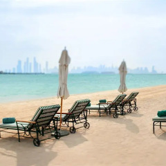 Kempinski Hotel & Residences Palm Jumeirah открытая веранда