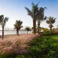 Kempinski Hotel & Residences Palm Jumeirah вид на пляж/океан
