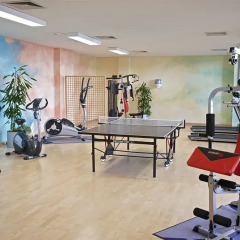 Отель Commundo Tagungshotel Ismaning Германия, Исманинг - отзывы, цены и фото номеров - забронировать отель Commundo Tagungshotel Ismaning онлайн фитнесс-зал