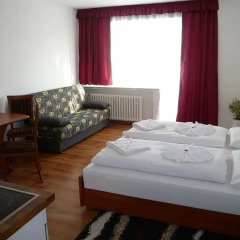 Отель Apartmenthaus Berlin-holiday Берлин комната для гостей фото 5