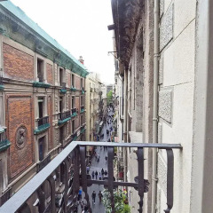 Отель Plaza Catalunya Apartments Испания, Барселона - отзывы, цены и фото номеров - забронировать отель Plaza Catalunya Apartments онлайн балкон