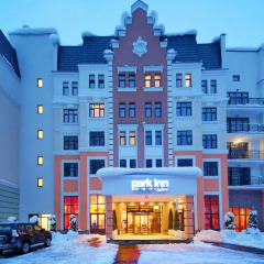Гостиница Парк Инн от Рэдиссон Роза Хутор (Park Inn by Radisson Rosa Khutor) вид на фасад фото 2