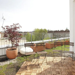 Almodovar Hotel Biohotel Berlin балкон