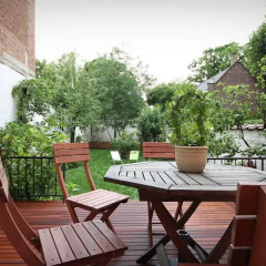 Отель Brugmann Garden Бельгия, Брюссель - отзывы, цены и фото номеров - забронировать отель Brugmann Garden онлайн балкон