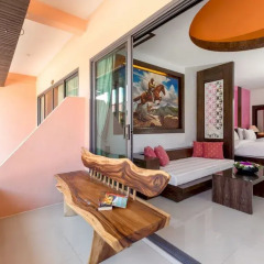 Отель Naina Resort & Spa балкон