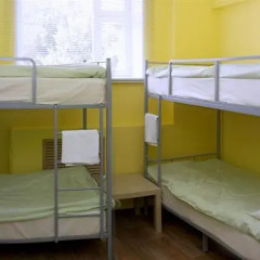 Хостел Кукуруза Бутик Кровать в женском общем номере двухъярусные кровати