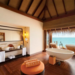 Отель Ayada Maldives Мальдивы, Хадахаа - отзывы, цены и фото номеров - забронировать отель Ayada Maldives онлайн ванная