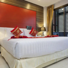 Patong Max Value Hotel 3* Улучшенный номер разные типы кроватей фото 2