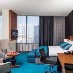 Рэдиссон Блу Шереметьево (Radisson Blu Sheremetyevo Hotel) комната для гостей