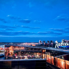 Рэдиссон Блу Шереметьево (Radisson Blu Sheremetyevo Hotel) вид на город