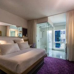 Отель Yotel New York at Times Square 3* Стандартный номер с различными типами кроватей фото 2
