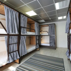 Хостел Артист на Казанском Кровати в общем номере с двухъярусными кроватями фото 3