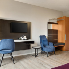 Отель Ramada by Wyndham München Airport Германия, Мюнхен - отзывы, цены и фото номеров - забронировать отель Ramada by Wyndham München Airport онлайн удобства в номере фото 2