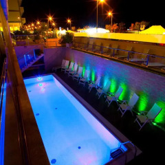 Отель Terminal Palace & SPA Италия, Римини - отзывы, цены и фото номеров - забронировать отель Terminal Palace & SPA онлайн бассейн фото 3