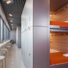 Гостиница GettSleep Sheremetyevo Airport Terminal Aeroexpress Капсульный номер фото 9