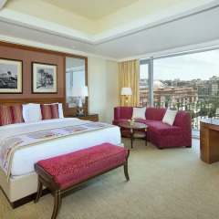 Отель The Nile Ritz-Carlton, Cairo комната для гостей фото 4