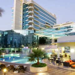 Millennium Airport Hotel Dubai вид на фасад фото 5