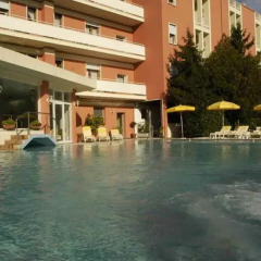 Отель Aqua Италия, Абано-Терме - 5 отзывов об отеле, цены и фото номеров - забронировать отель Aqua онлайн бассейн фото 2